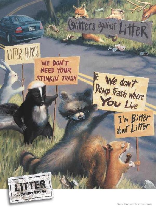 Litter Campaign Poster